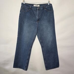 Gap Plus Size Hi-Rise Loose Fit‎ Jeans 18 Cotton Mid Wash Denim